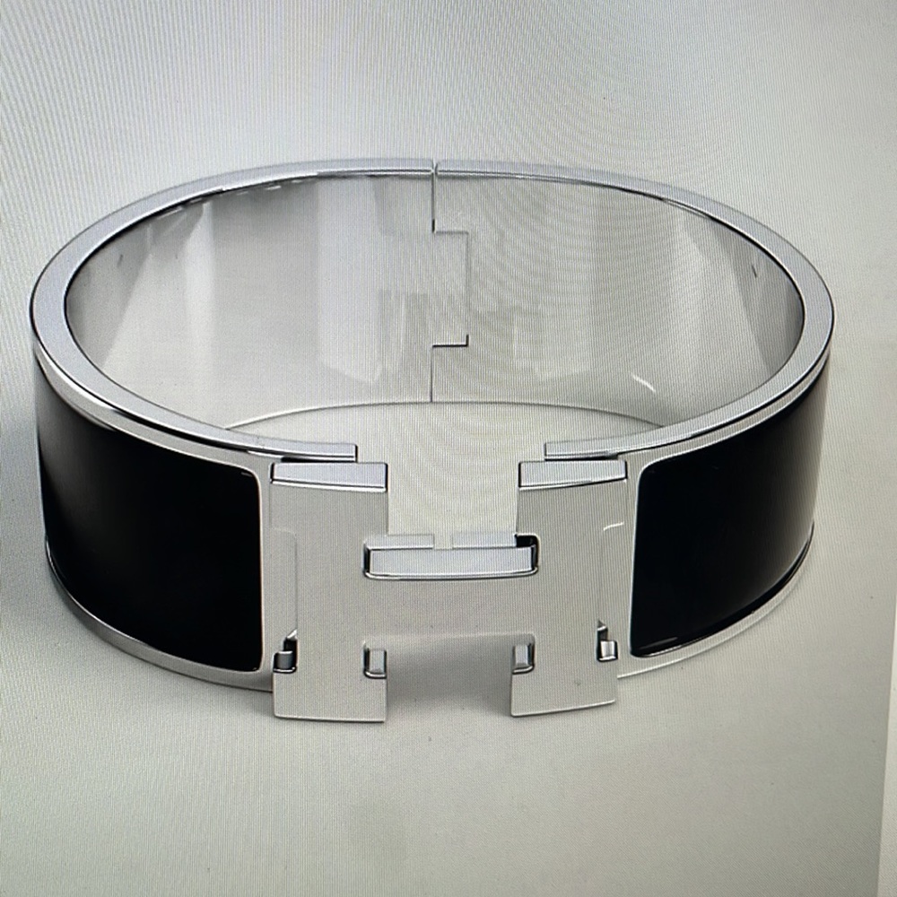 Hermes Clic Calc H Bracelet PM- Noir